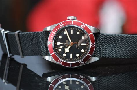 tudor black bay red bezel|tudor black bay for sale.